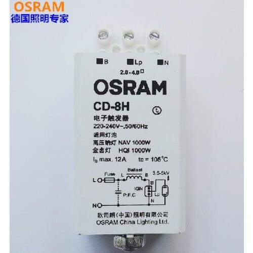 CD-8H electrical ignitor,220V-240V,50/60Hz,for NAV 1000W sodium lamp,HQI 1000W metal halide bulb