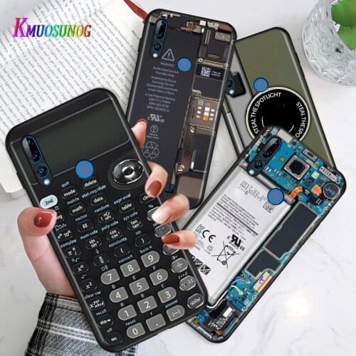 Battery Camera Calculator Cover For Honor 30i 10i 10X 9X 8X MAX 20 10 9 8 8A 8C 8S Prime 7A Pro Lite Phone Case