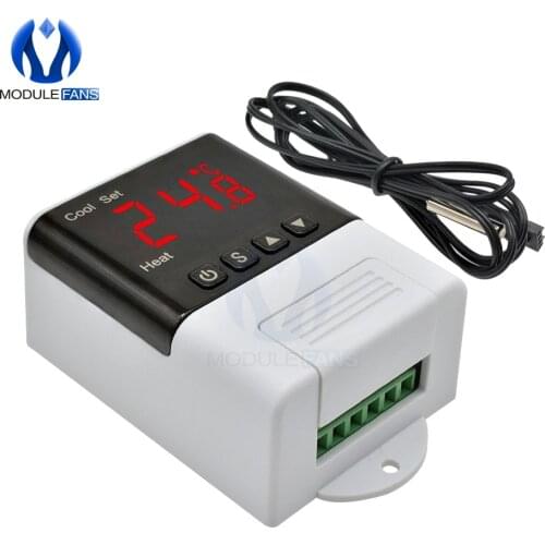 DTC1200 AC 110V 220V Digital Thermostat Temperature Controller For Aquarium Fish tank Incubator controller thermoregulator