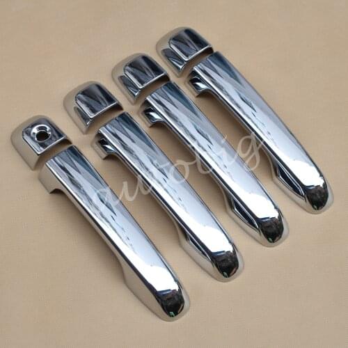 Chrome Door Handle Cover For 2016-2019 Toyota Land Cruiser 200 LC200 Accessories