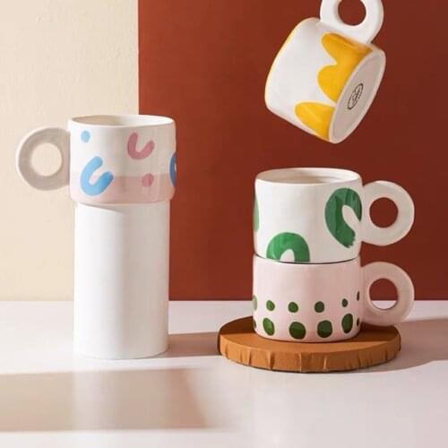 Klee Mug Ceramic Cup Creative WaterOffice Couple Coffee décorations Niall Horan Moscow Mule заварник в кружку mr and mrs