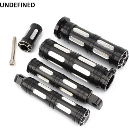 Motorcycle Handle Bar Grips+Footrest Foot Pegs+Shifter Nail CNC For Harley Sportster 883 XL Touring Dyna Breakout Softail Custom