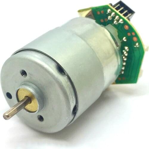 Mabuchi RS-365PW Motor 16120 DC 6V-12V Speed Measuring Encoder 6 Pin Plug High Precision Code Tray Optocoupler Motor DIY