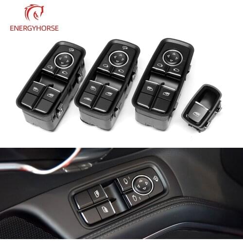New Car Power Windows Electric Mirror Switch Button For Porsche Boxster Cayman 718 918 911 Car Glass Lift Switch