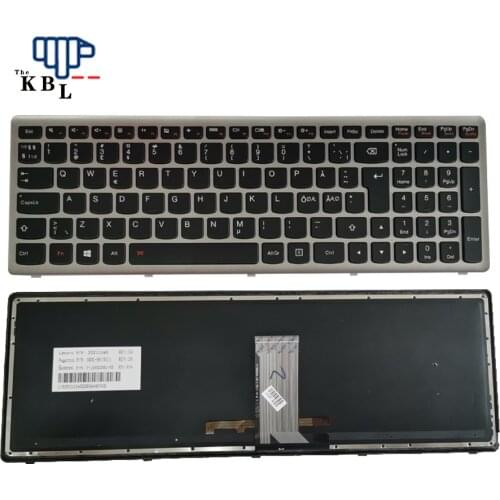New for Lenovo U510 Z710 NE Language Backlit Laptop Keyboard FRU 25212345 V-136520NK1-NE
