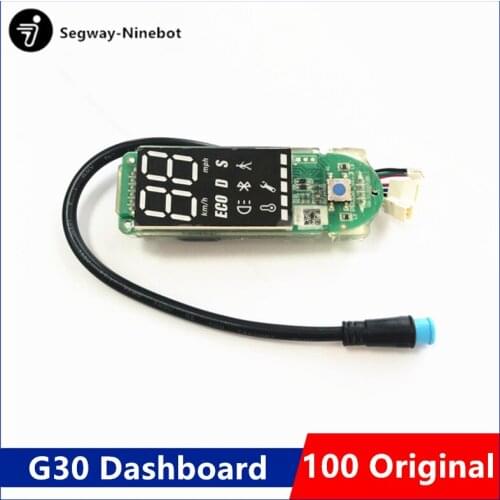 Original Dashboard Assembly For Ninebot MAX G30 Folding Smart Electric KickScooter Skateboard Assembl Parts Accessory