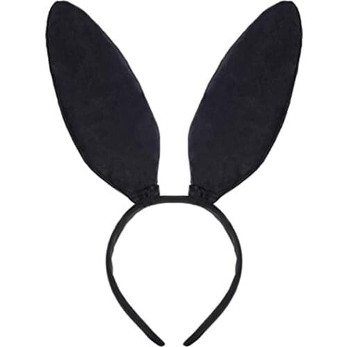 Fashion Women Cute Bunny Ears Metal Headband Velvet Leopard Hair Band Cosplay Party Gift Women Girls Cute Hairbands
