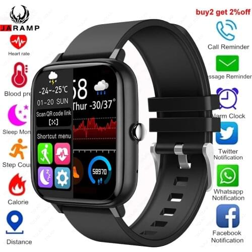 2021 Smart Watch Women Men Heart Rate Fitness Tracker Bracelet Watch Bluetooth Call Waterproof Sport Smartwatch For Android IOS