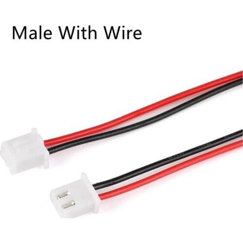 XH2.54 2.54mm 2P 3P 4P 5P 6P male + female terminal plug cable connectors with wrie 20CM 26AWG