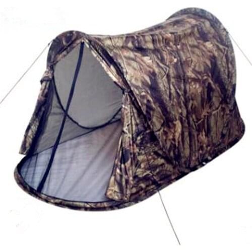 Outdoor folding automatic free to build single man tent quick open camouflage camping mountaineering windproof tent