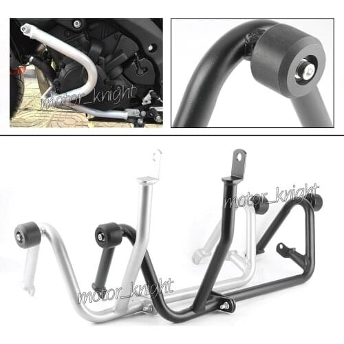 Motorcycle Highway Engine Crash Bar Guard Falling Protector For Suzuki GSR400 GSR600 BK400 BK-600 2006-2016 Black Silver
