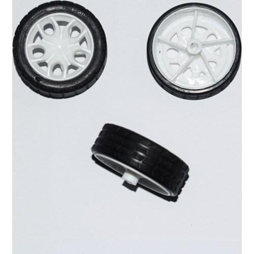 10/100pcs 2x30mm model car wheel Rubber Tire/rc car accessories/tamiya/yuanmbm/DIY toy accessories/technology model parts