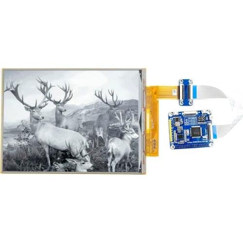 10.3 inch flexible electronic ink screen module black and white 1872×1404 display USB / I2C support partial refresh