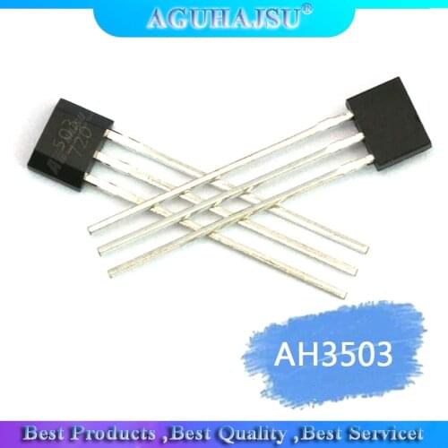 10pcs 3503 Linear Hall Circuit Hall Element Hall Switch TO-92UA AH3503