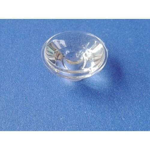 10 pcs Imitation lumens Infrared lens 22.5mm diameter 30 degrees clear surface and bead surface
