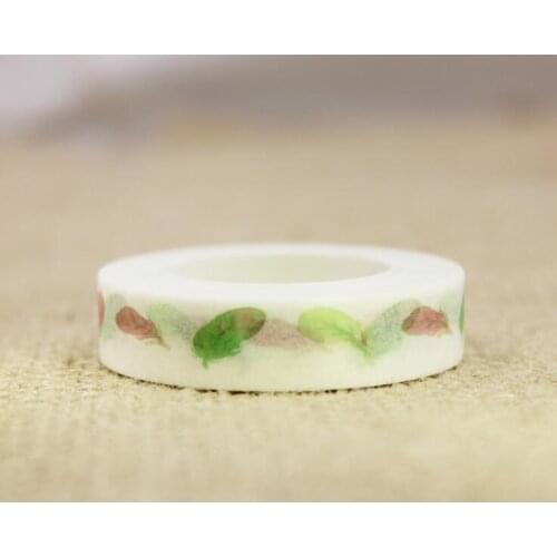 2pcs Lovely colourful feather Washi Tape DIY decoration Scrapbooking Sticker Label Masking Tape School Office Supply