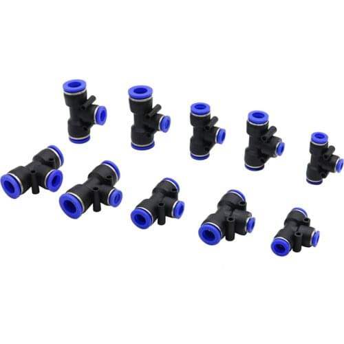 Garden Water Reducing Slip Lock Quick Connectors Mist Cooling Nozzle Tee Irrigation Quick Coupling Connection Tool 2 Pcs