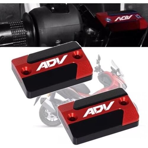 Motorcycle accessories CNC Aluminum Front Brake Fluid Reservoir Cover Cap for HONDA DAV150 DAV 150