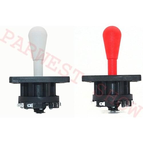 2PCS/Lot Amercian arcade joystick for ARCADE JAMMA Machine Parts/8 way Happ style Arcade Joystick 8 Color Selection