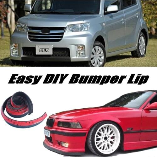 NOVOVISU Bumper Lip Deflector Lips For Subaru Dex 2008~2015 Front Spoiler Skirt For Car View Tuning / Body Kit / Strip