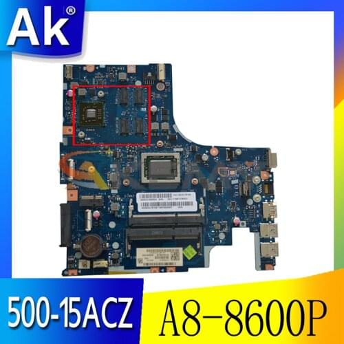 For Lenovo 500-15ACZ portable motherboard LA-C285P motherboard CPU A8-8600P 2GB-GPU has been 100% tested and working