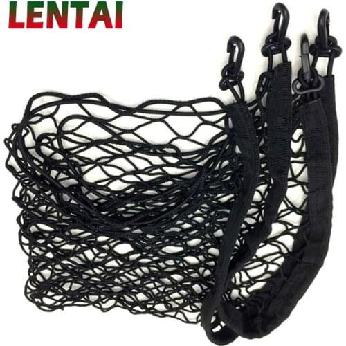 LENTAI For BMW e46 e39 e90 e60 e36 f30 f10 e30 x5 e53 f20 Abarth Cadillac Auto Car Trunk Luggage Storage Nylon Elastic Mesh Net