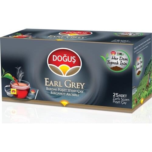 PERFECT WITH ITS WONDERFUL DRINK Dogus Early Gray Strained Tea Bags 25 50 gr FREE SHİPPİNG