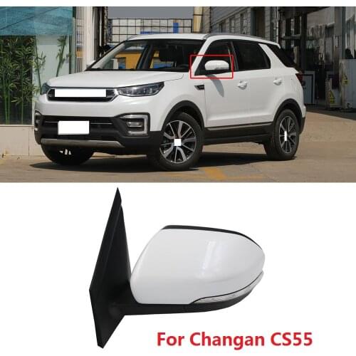 CAPQX 6/8/10/12wire For Changan CS55 Outside Rearview Mirror Side Mirror Rear View Mirror with Manual or Electric