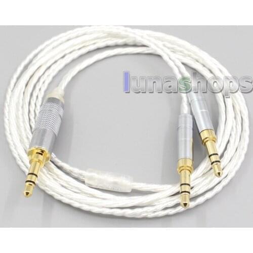 LN006628 XLR 6.5mm Hi-Res Silver Plated 7N OCC Earphone Cable For KENNERTON GJALLARHORN MAGNI M-12s JORD Headphone