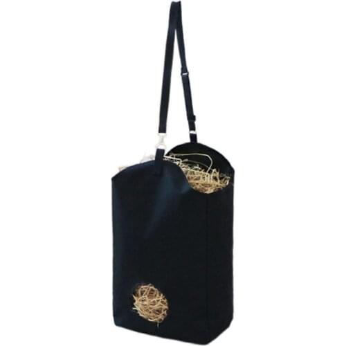 Slow Feed Hay Bag Storage Feeder Pouch Tote Outdoor Horse Riding Gear Horse Hay Bag Waterproof Slow Feeding Tote For Horses