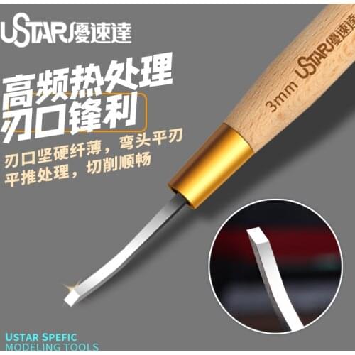 Model Tool Radian Flat Blade Knife Hobby Accessory