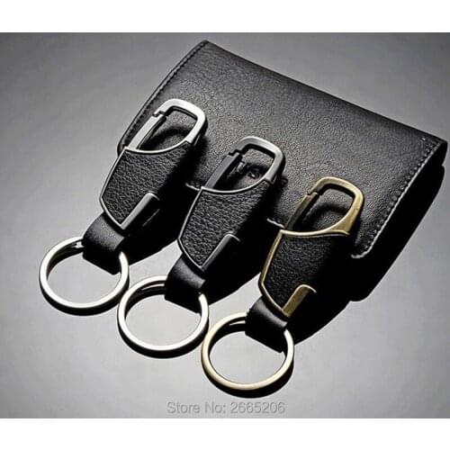 Car styling Fashion Creative Leather Car Keychain Ornament Accessories for Nissan qashqai tiida almera juke primera x-trail note