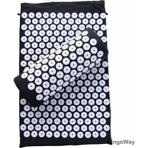 New Massager Cushion Massage Yoga Mat Acupressure Relieve Stress Back Body Pain Spike Mat Acupuncture Mat