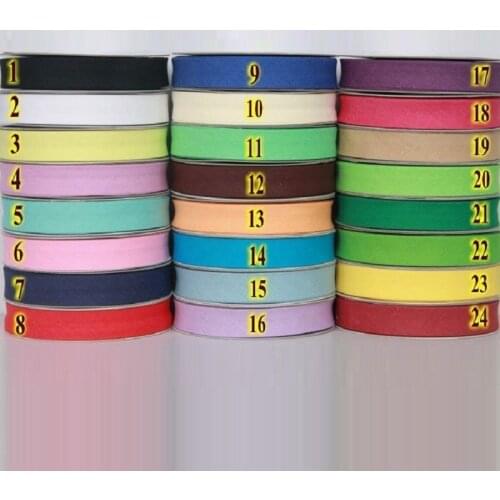6/8") 20mm width ironed single fold cotton bias tape bias binding for craft sewing and diy handmaking 22m