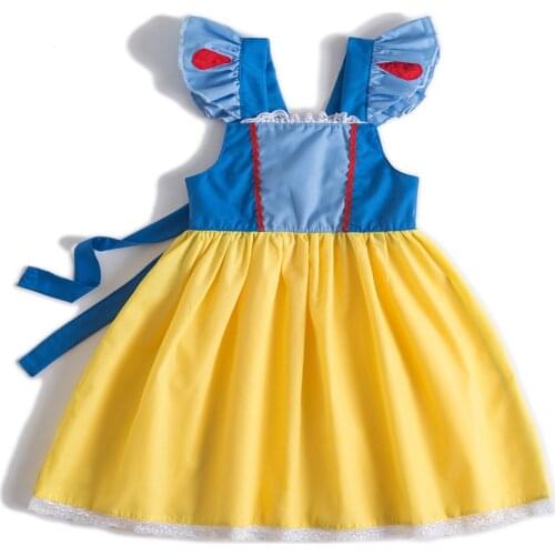 Dresses girls from 2 to 7 years thanksgiving Childrens dresses Girl dresses kids unicorn clothes girls snow white snow queen