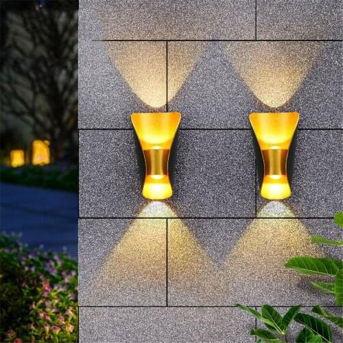 Modern IP65 Waterproof LED Wall Light Outdoor Courtyard Balcony Porch Light Villa Fence Garden Exterior Wall Lighting Fixtures