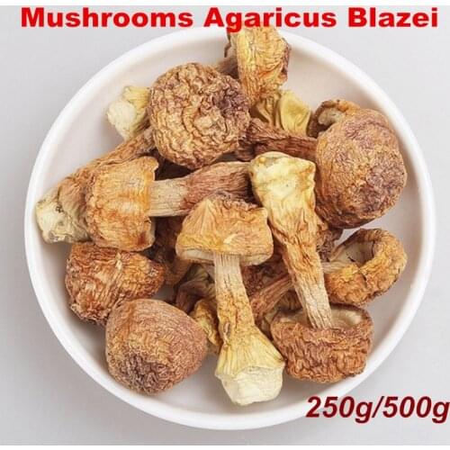 250g/500g Mushrooms Agaricus Blazei Dehydrated Dry Food