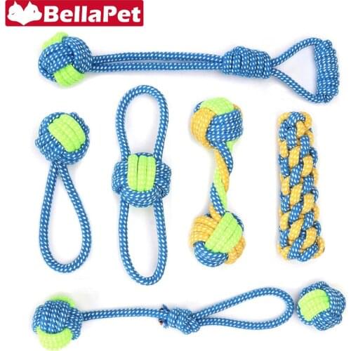 Rope Dog Toy for Large Small Dogs Cotton Dog Toys Interactive for Aggressive Chewers Pet Product Dog Supplies Chihuahua Pitbull