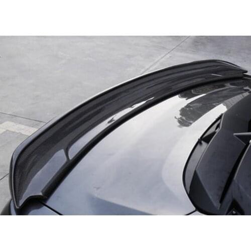 Carbon Fiber High Quality Car Rear Wing Trunk Lip Spoiler Fits For Ford Mustang Spoiler 2015 2016 2017 2018 2019