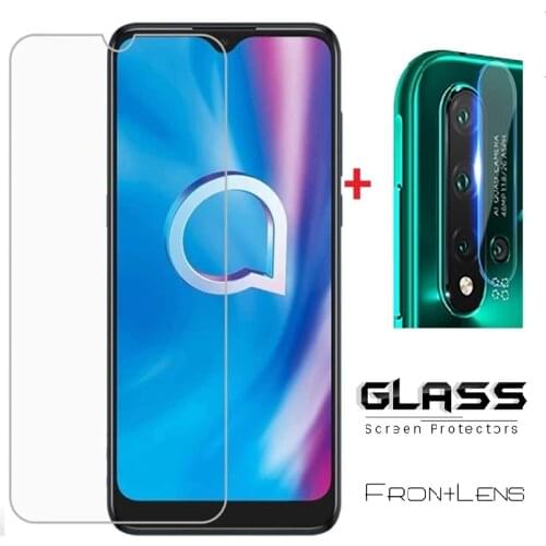 Tempered Glass for Alcatel 3X 1SE 3L 1S 1V 2020 ProScreen Protector For Alcatel 3X 2020 Camera Lens Protective Glass