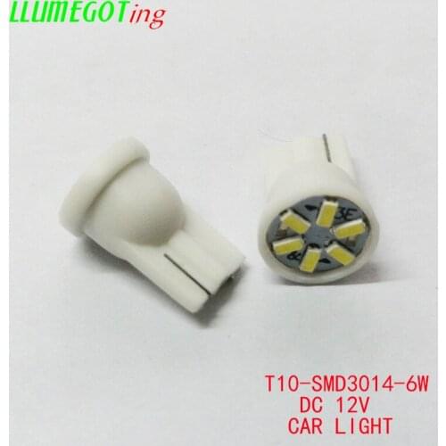 100pcs DC 12V White 3014 SMD T10 W5W 194 168 Car Interior Door Light for BMW E90 E60 X5 E70 E87 X3 F25 E53 E93 F20 E53 X6 E71