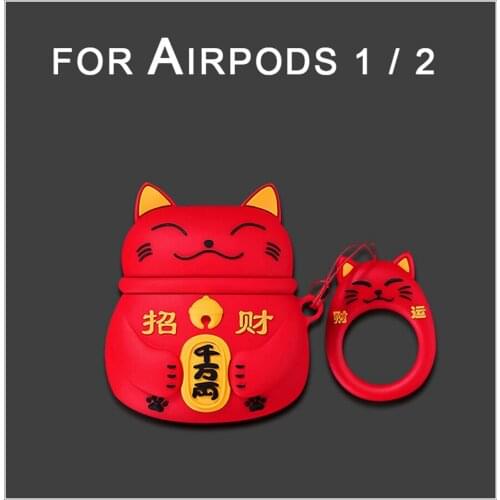 3D Earphone Case For Airpods pro 2 3 Case Silicone Cute Duck Cat Cartoon Cover For Apple Air pods Bluetooth Earbuds Earpods Case