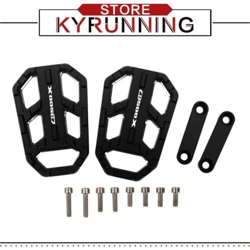 Motorcycle accessories billet MX wide pedal rest pedal for HONDA CB500X cb 500x CB 500X 2015-2016