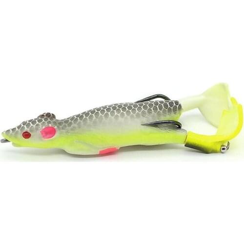 Bionic Mouse Lure Bait 9cm 12g Floating Water Diving Shipping Fishing Legs Colors Bait Lure Lure Fake Drop 10 E1A1