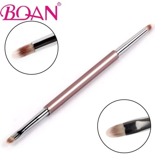BQAN 1Pcs Double-ended Gradient Painting Pen Drawing Nail Brush UV Gel Brushes Round Head Manicure Nail Art Brush Tool
