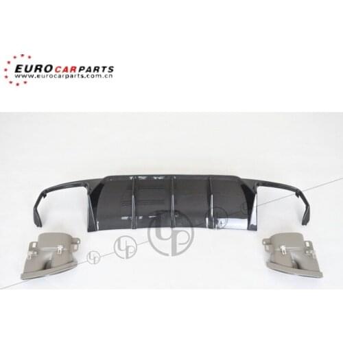 E-CLASS W212 E63 / E63S B style carbon fiber material rear diffuser car parts for E class w213 REAR LIP diffuser