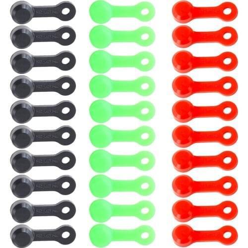 10pcs/Set Bicycle Bleed Nipple Screw Caps MTB Road Bike Hydraulic Brake Dust Cover Oil Disc Exhaust Screw Rubber Dust-proof Caps