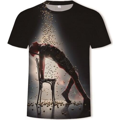 Handsome Print Summer Hot Sale Sports T-shirt Mens and Womens T-shirt Fashion and Fun 2021 Short Sleeve O-neck 3D