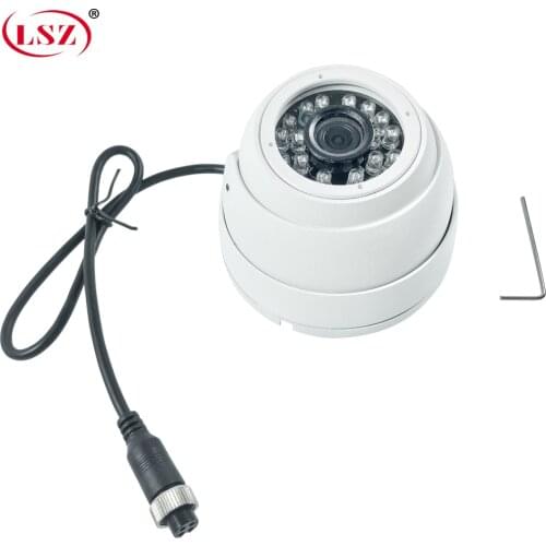 LSZ 12v wide voltage reversing image car camera ahd 1080p megapixel built-in microphone travel car / tanker / cash truck / taxi