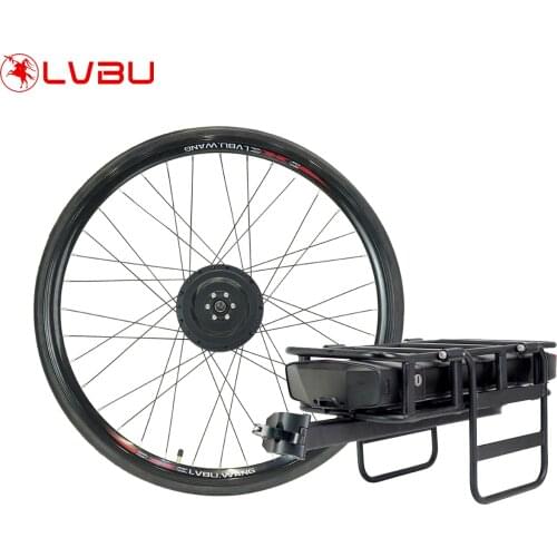 Lvbu Wheel BZ50D Electric Bike Conversion Kit Wheel with Battery Bicycle Electric Cycle Kit